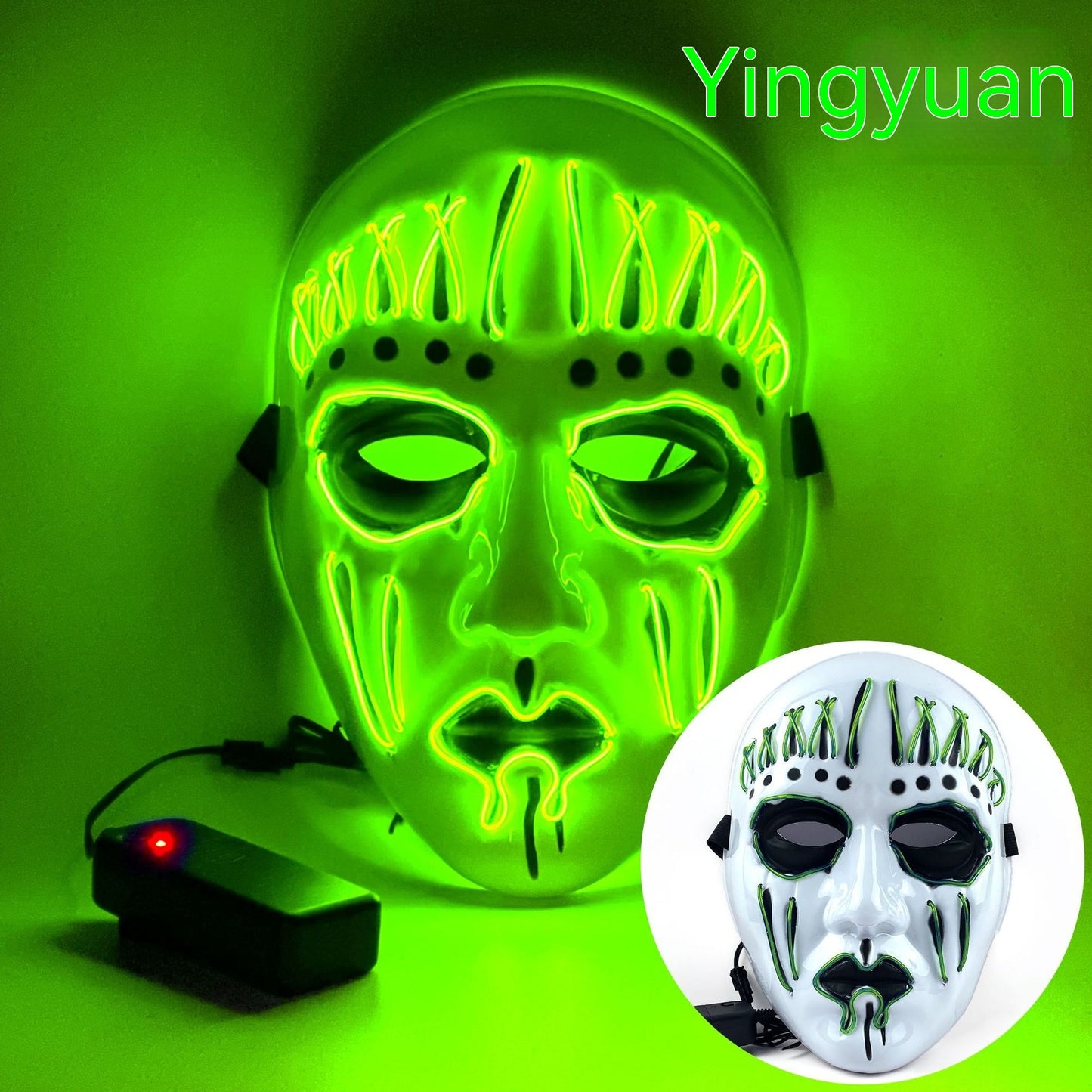 EL Cold Light Mask for Halloween Performance