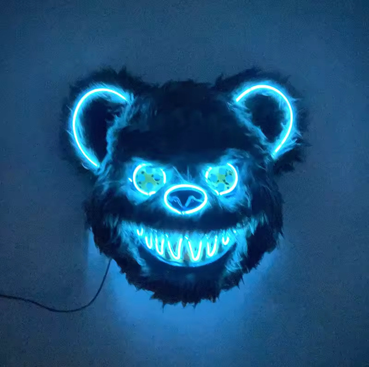 Scary Bloody Bear Light Mask