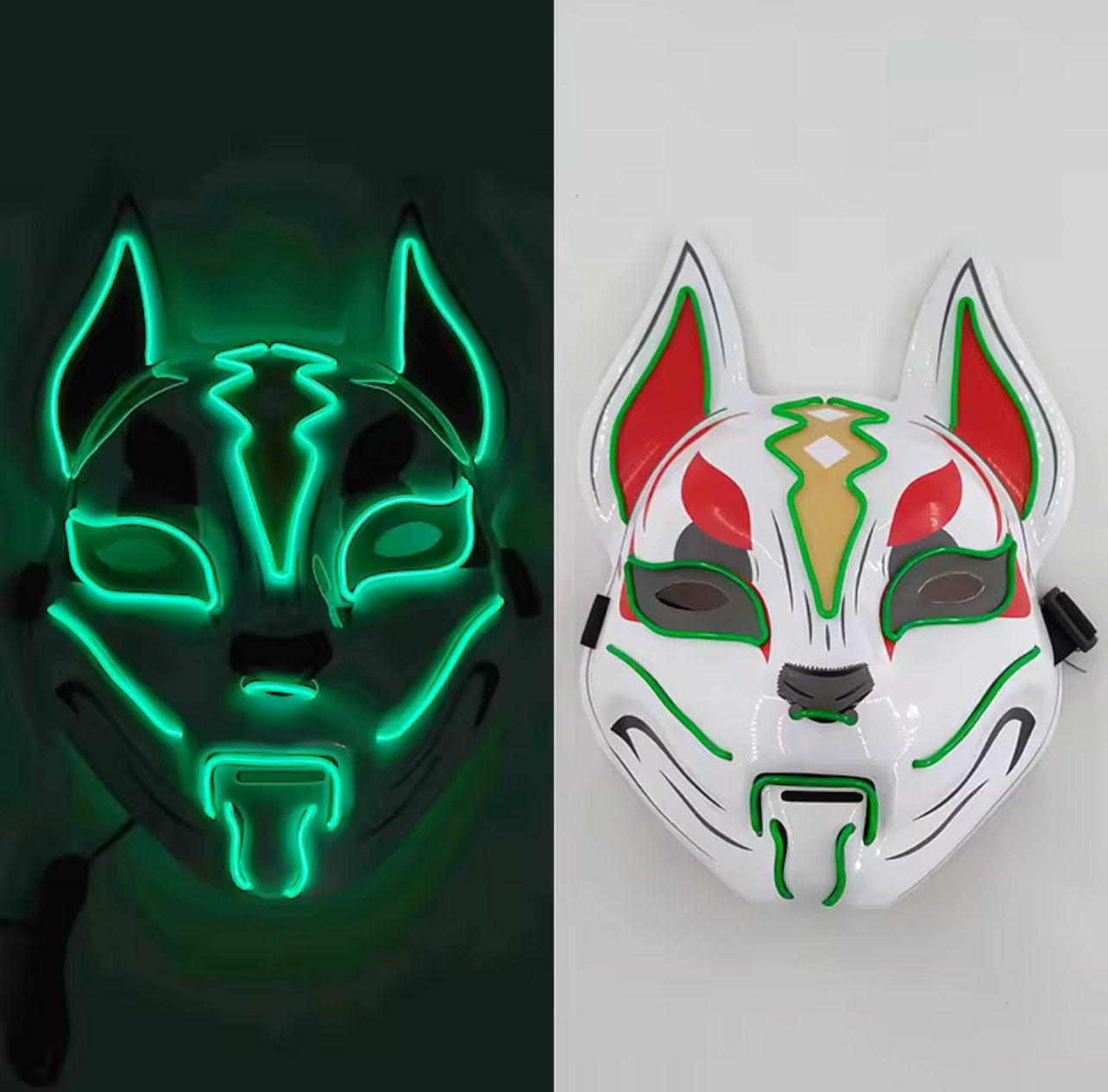 Fox Mask Led Light Mask