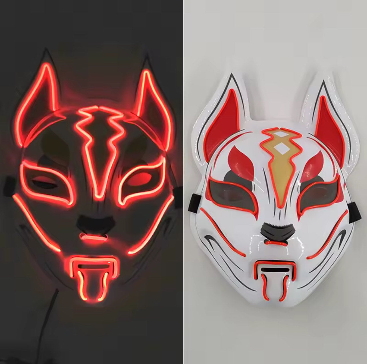 Fox Mask Led Light Mask