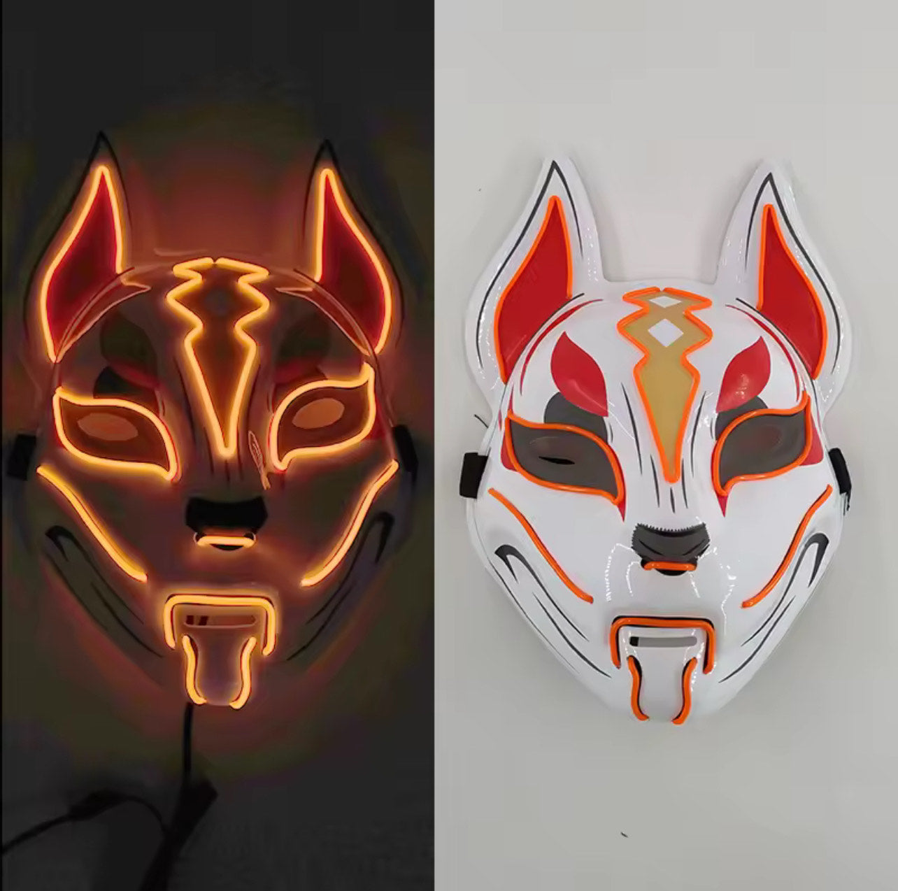 Fox Mask Led Light Mask